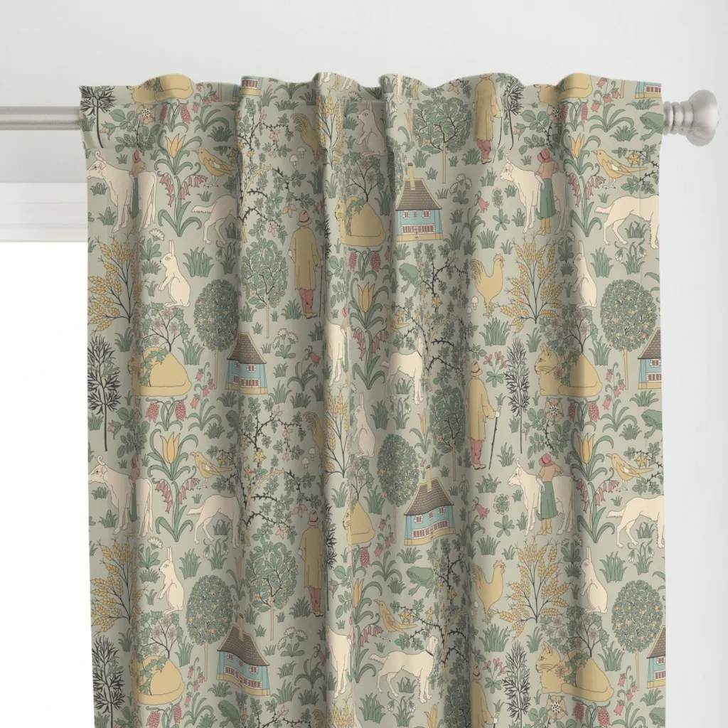 Cfa Voysey The House That Curtain Panel - Beige alternate view