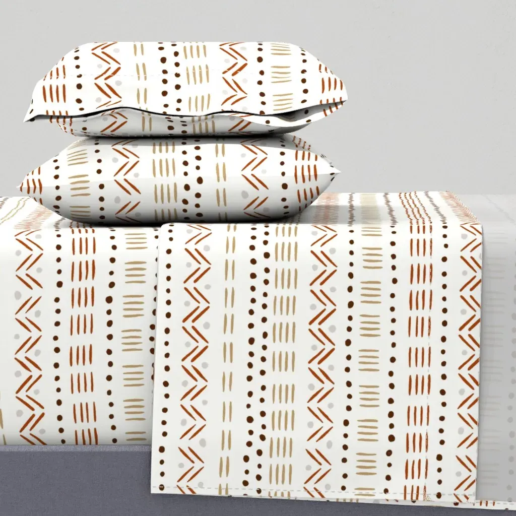 Charlene Full Sheet Set - Brown product