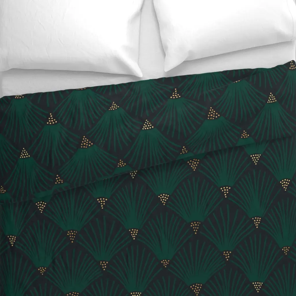 Charleston Duvet Cover - Dark Teal alternate view