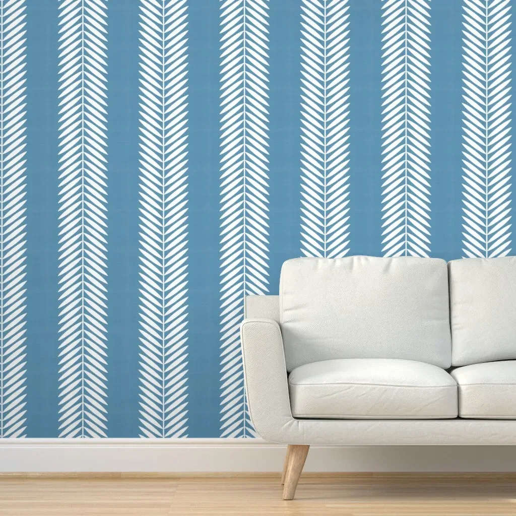 Charlotte Double Textured Vine Cosmopolitan Peel and Stick Wallpaper - White product