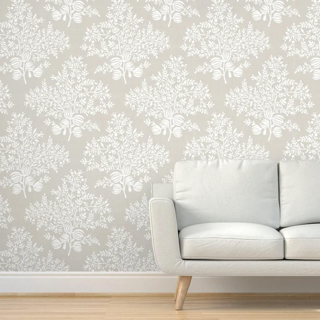 Charlotte Peel and Stick Wallpaper - Putty product