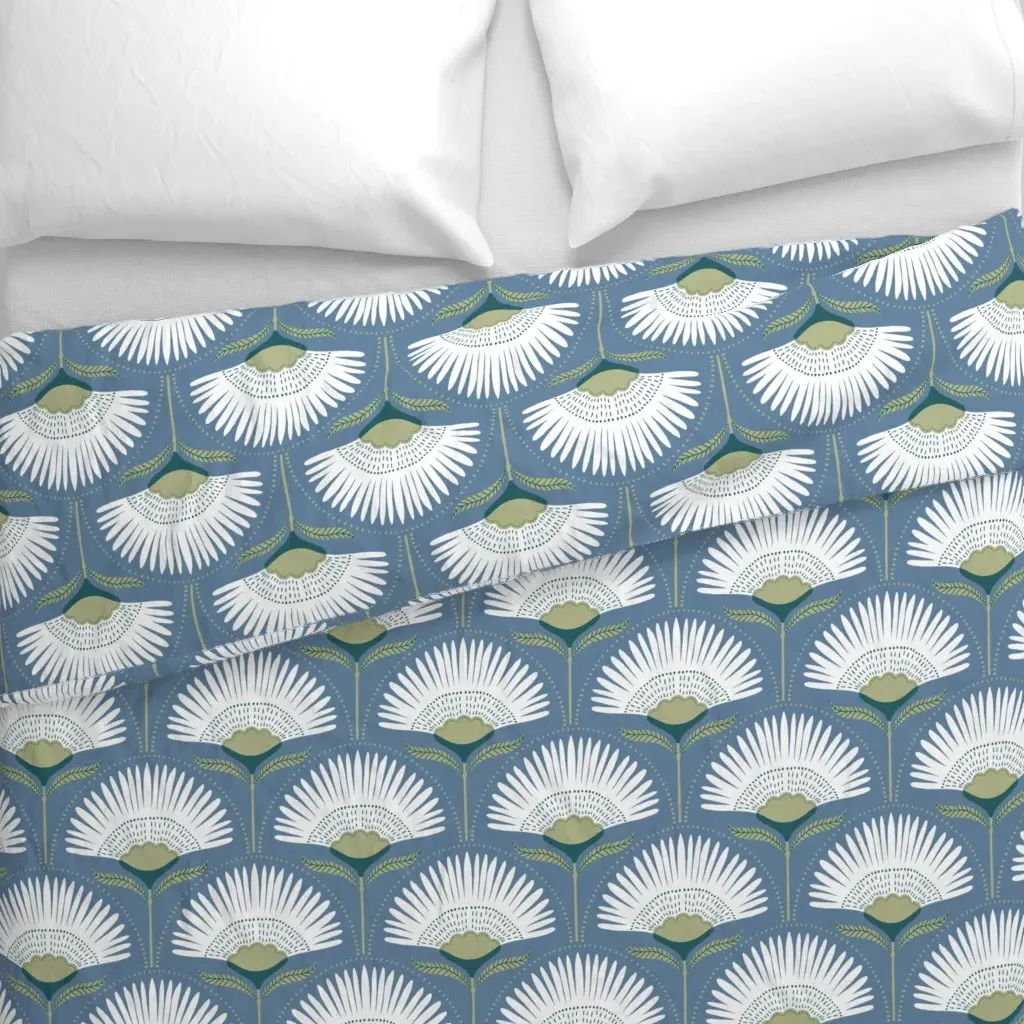 Chbremer Option F Medium Duvet Cover - White alternate view