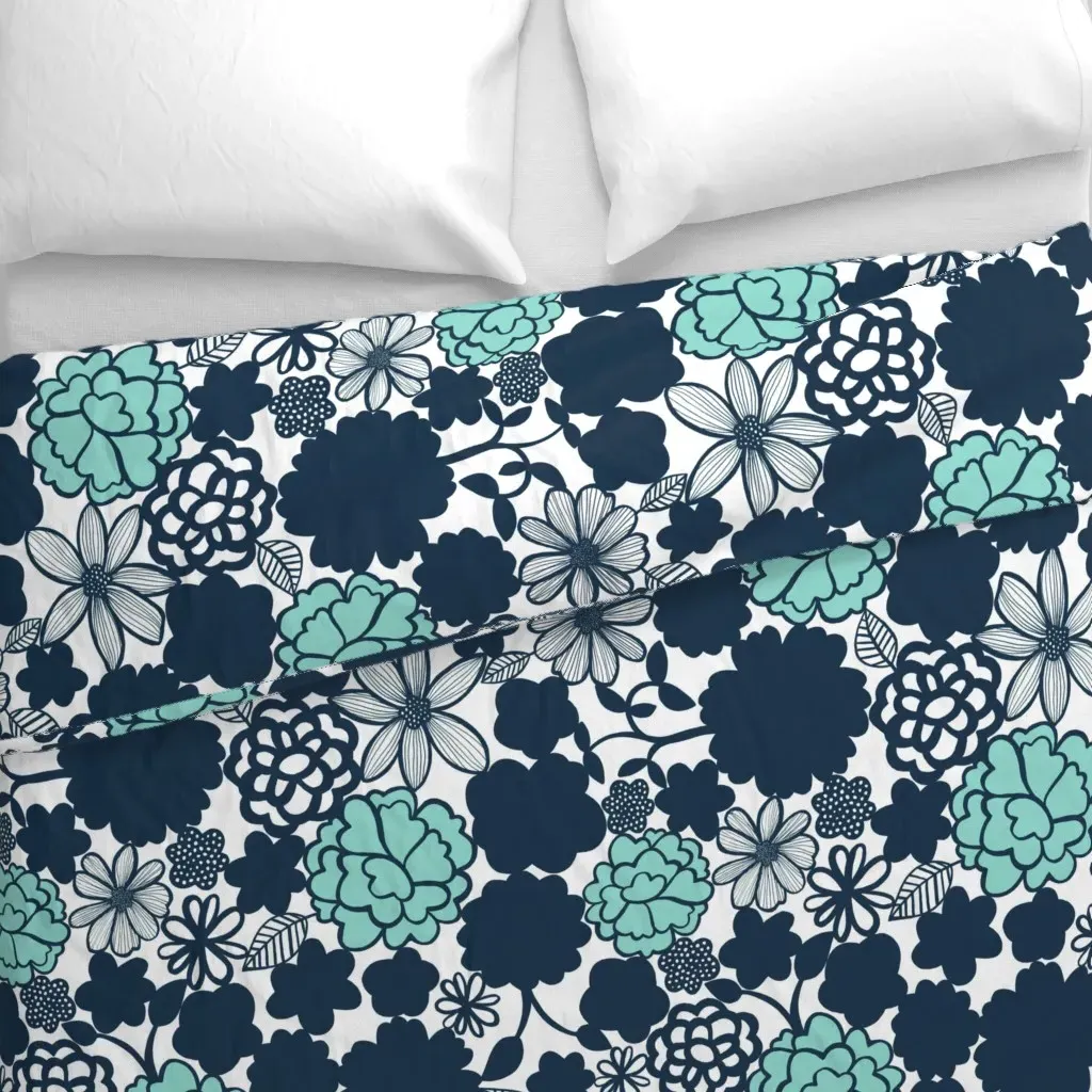 Chelsea Duvet Cover - Navy alternate view