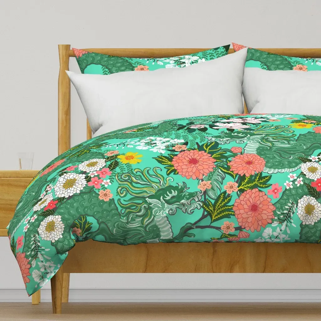 Chiang Mai Large Duvet Cover - Aquamarine product