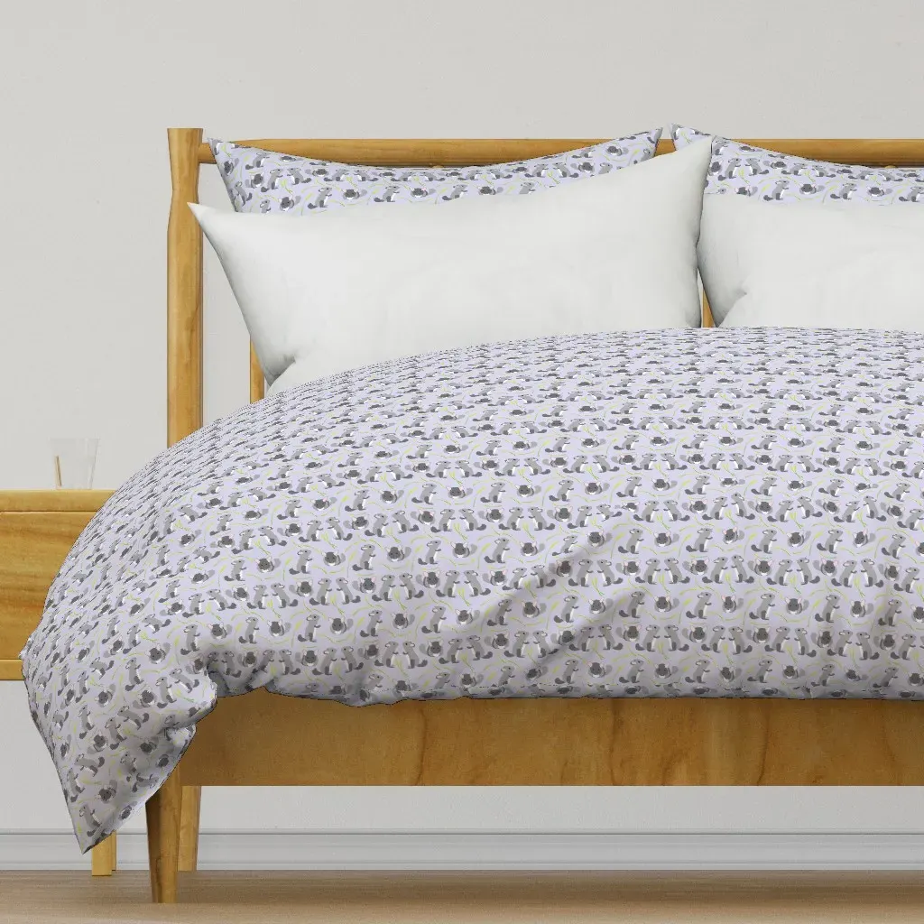 Chinchillas Duvet Cover - Gray product