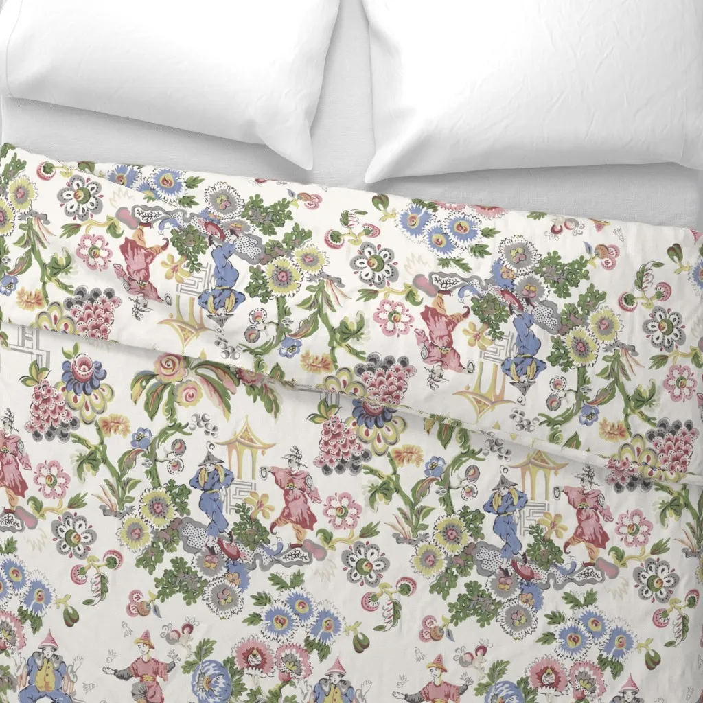Chinois Circus Original Duvet Cover - Off-White alternate view