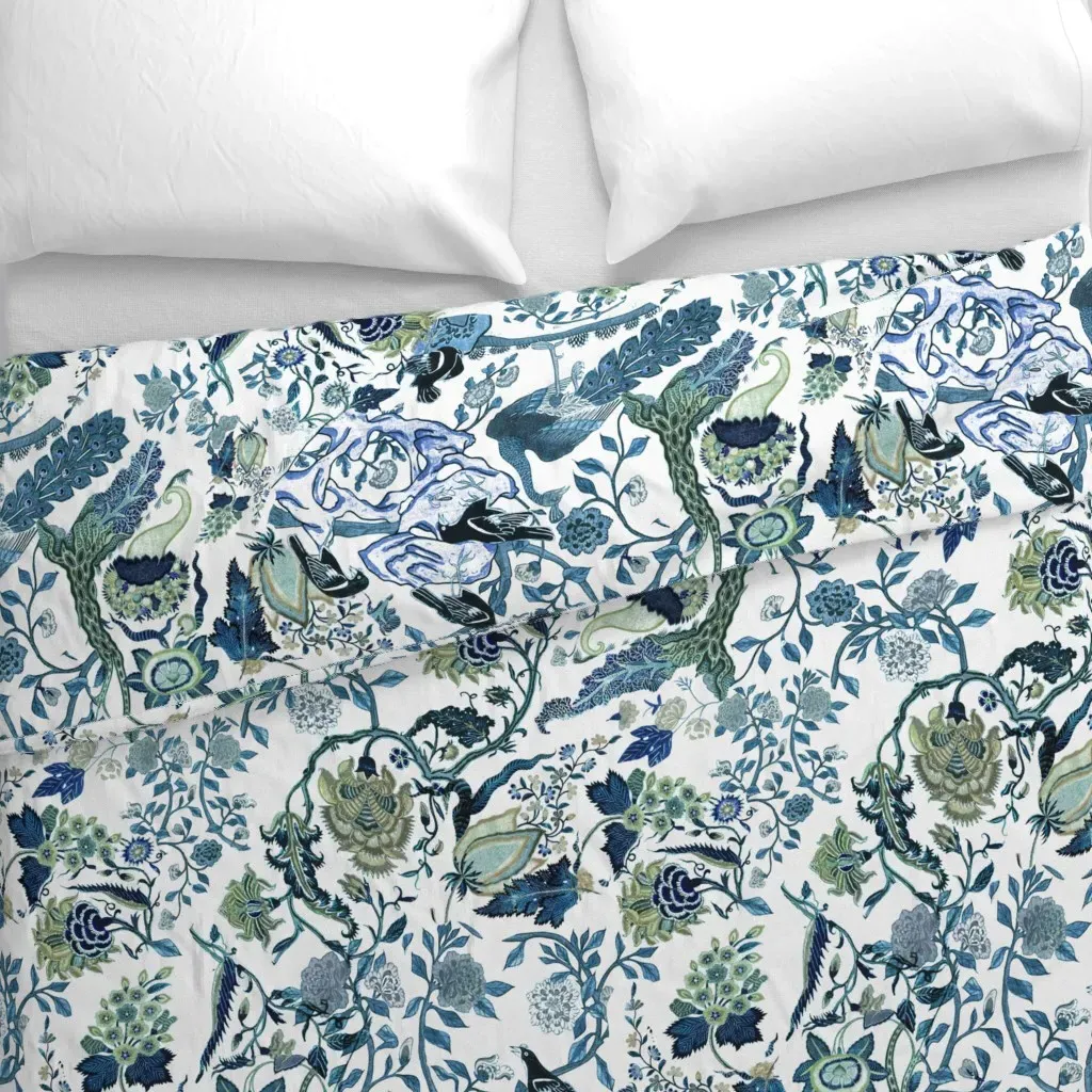 Chinoiserie Duvet Cover - Indigo alternate view