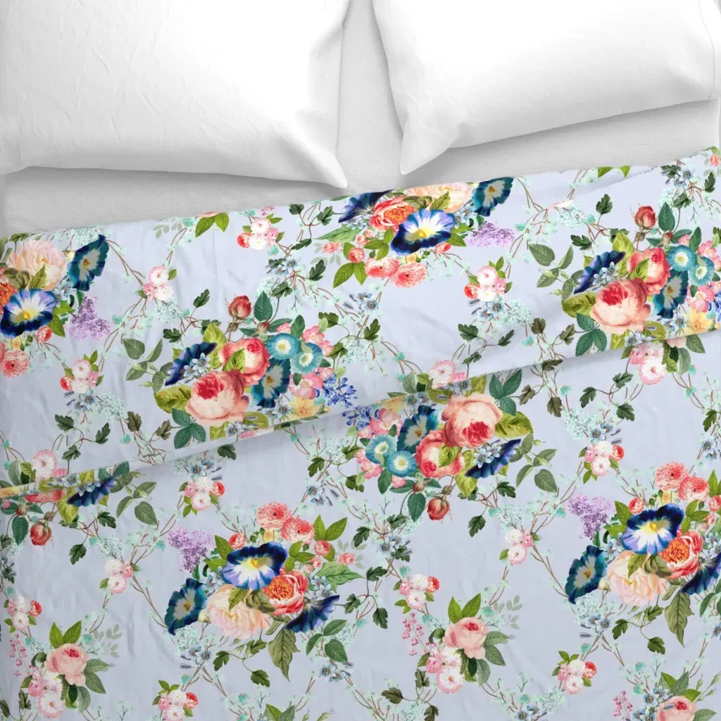 Chintz Duvet Cover - Pink alternate view
