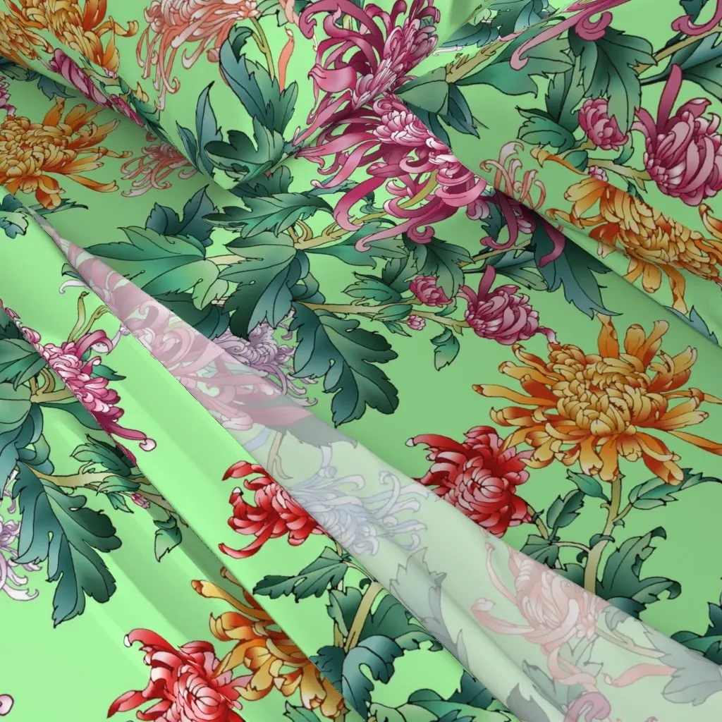 Chrysanthemum Twin Sheet Set - Pink alternate view