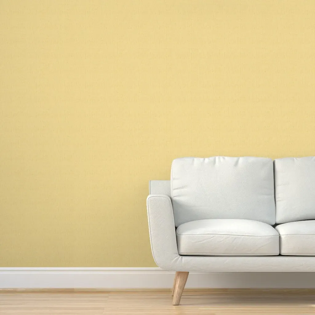 Chunky Knit Slub Textured Peel and Stick Wallpaper - Sunshine Yellow product