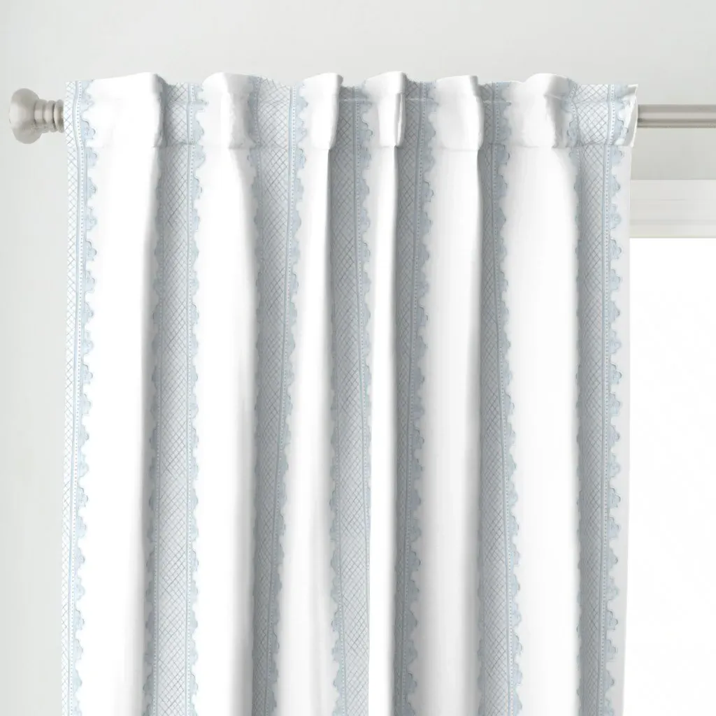 Clarabelle Curtain Panel - Light Blue alternate view