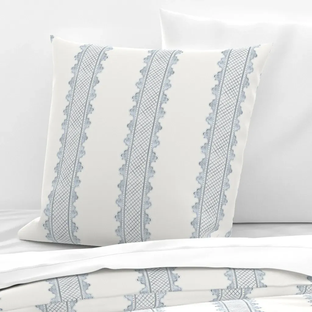 Clarabelle Euro Pillow Sham - Light Gray product