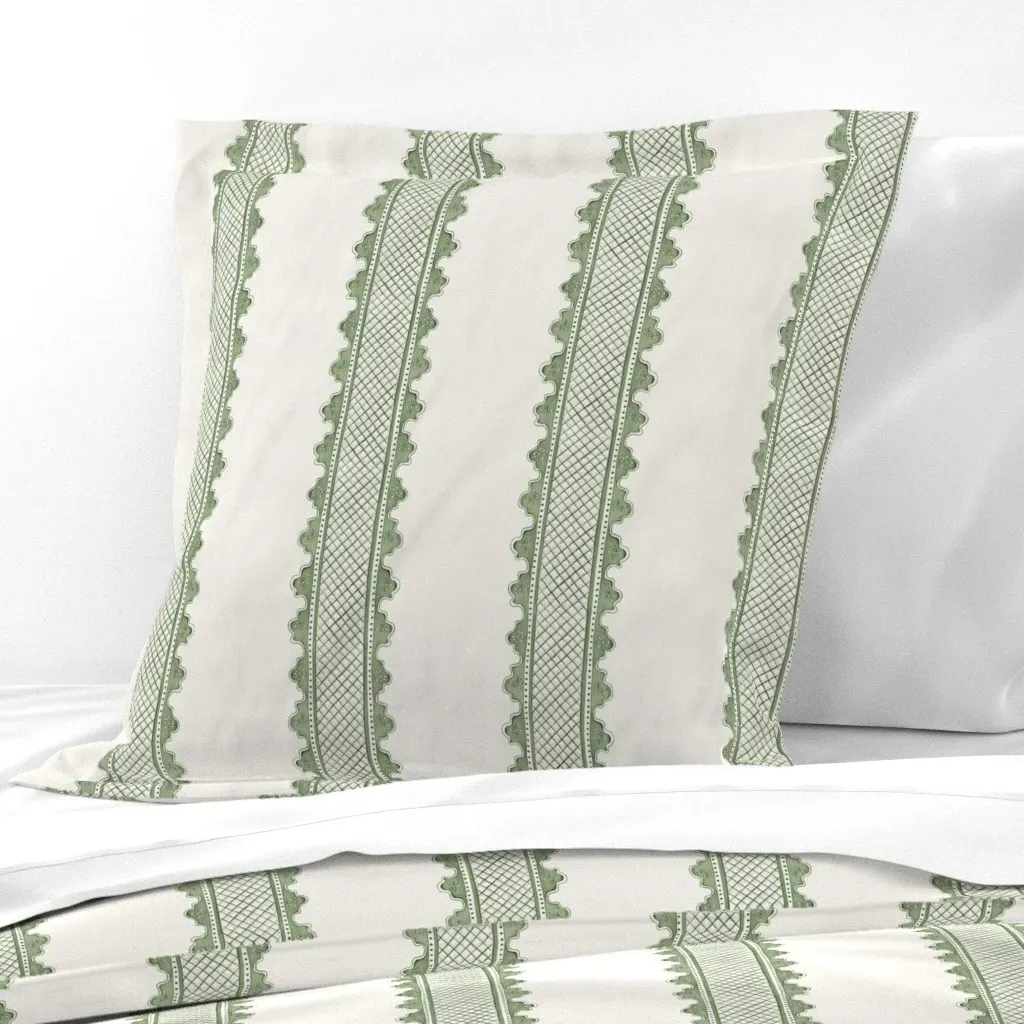 Clarabelle Euro Pillow Sham - Sage Green product