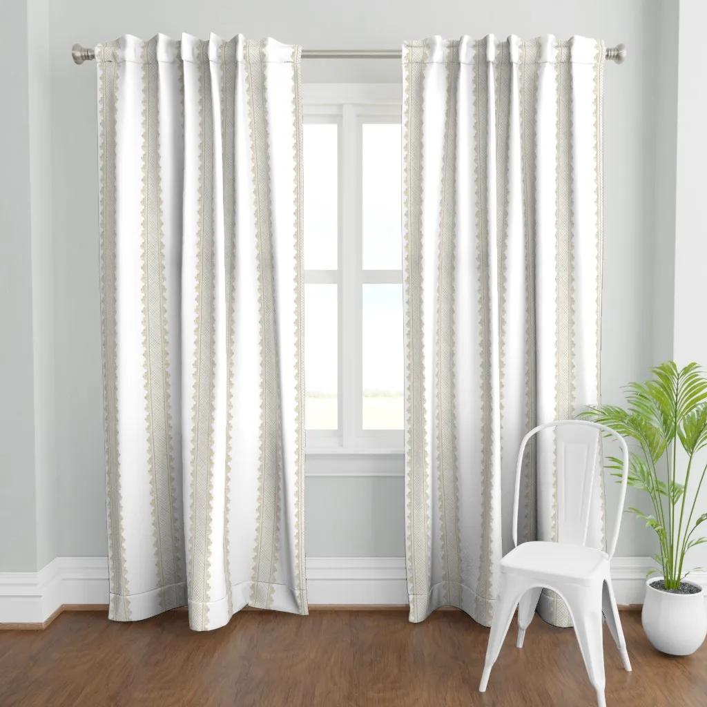 Clarabelle Manchester Curtain Panel - Beige product