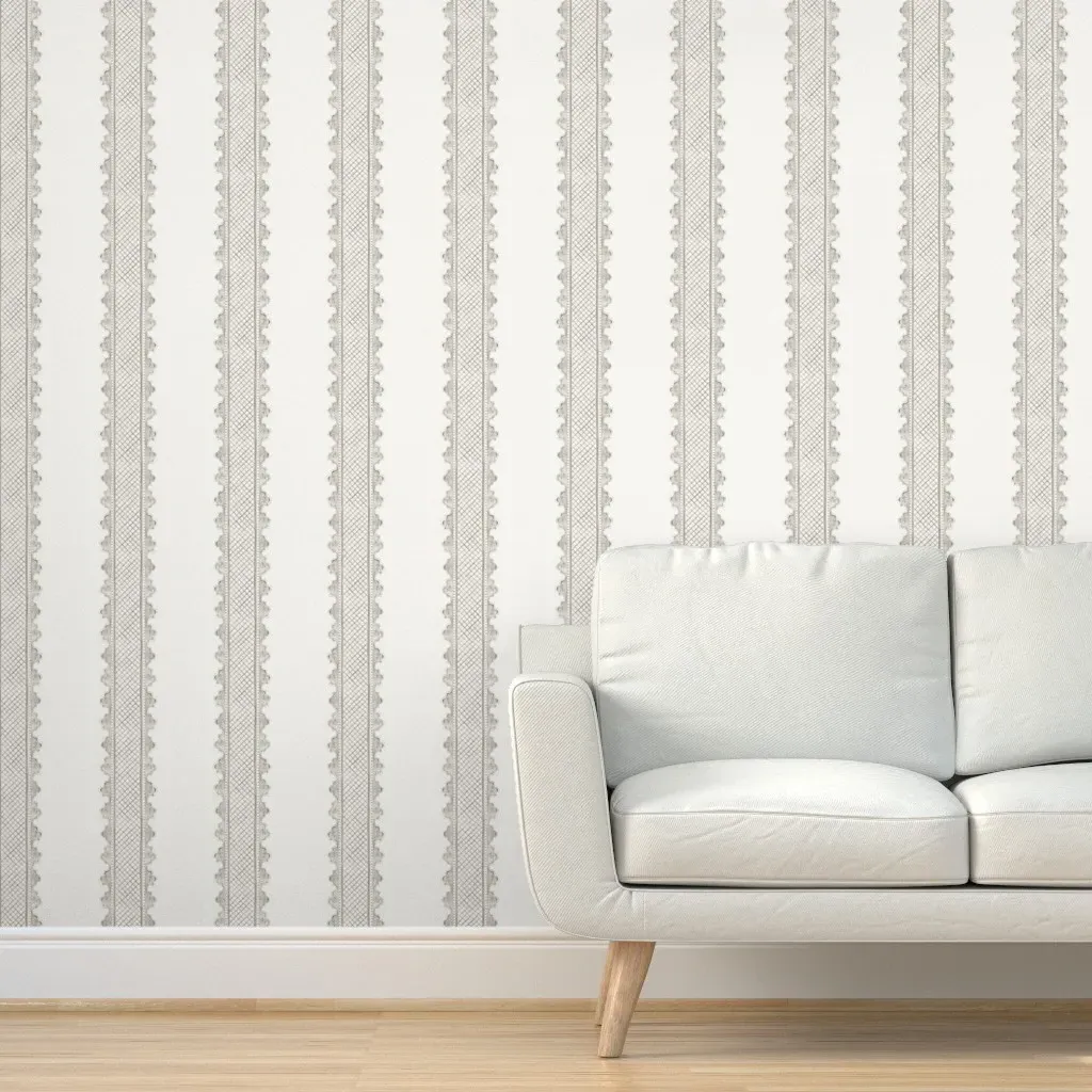 Clarabelle Quiet Peel and Stick Wallpaper - Cream product