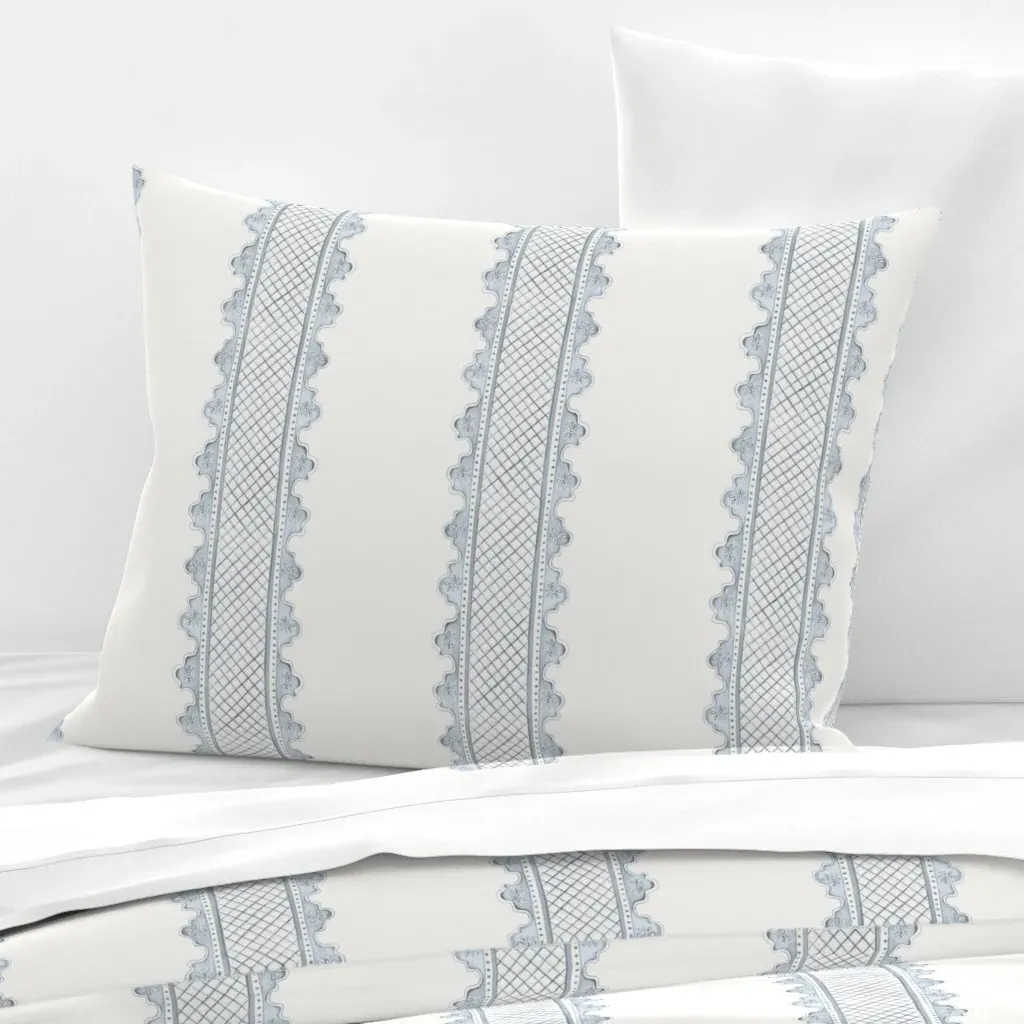 Clarabelle Standard Knife Edge Cushion Cover - Light Gray, Cotton Sateen product