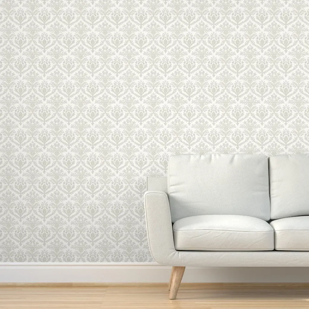 Classic Florals Peel and Stick Wallpaper - Light Beige product