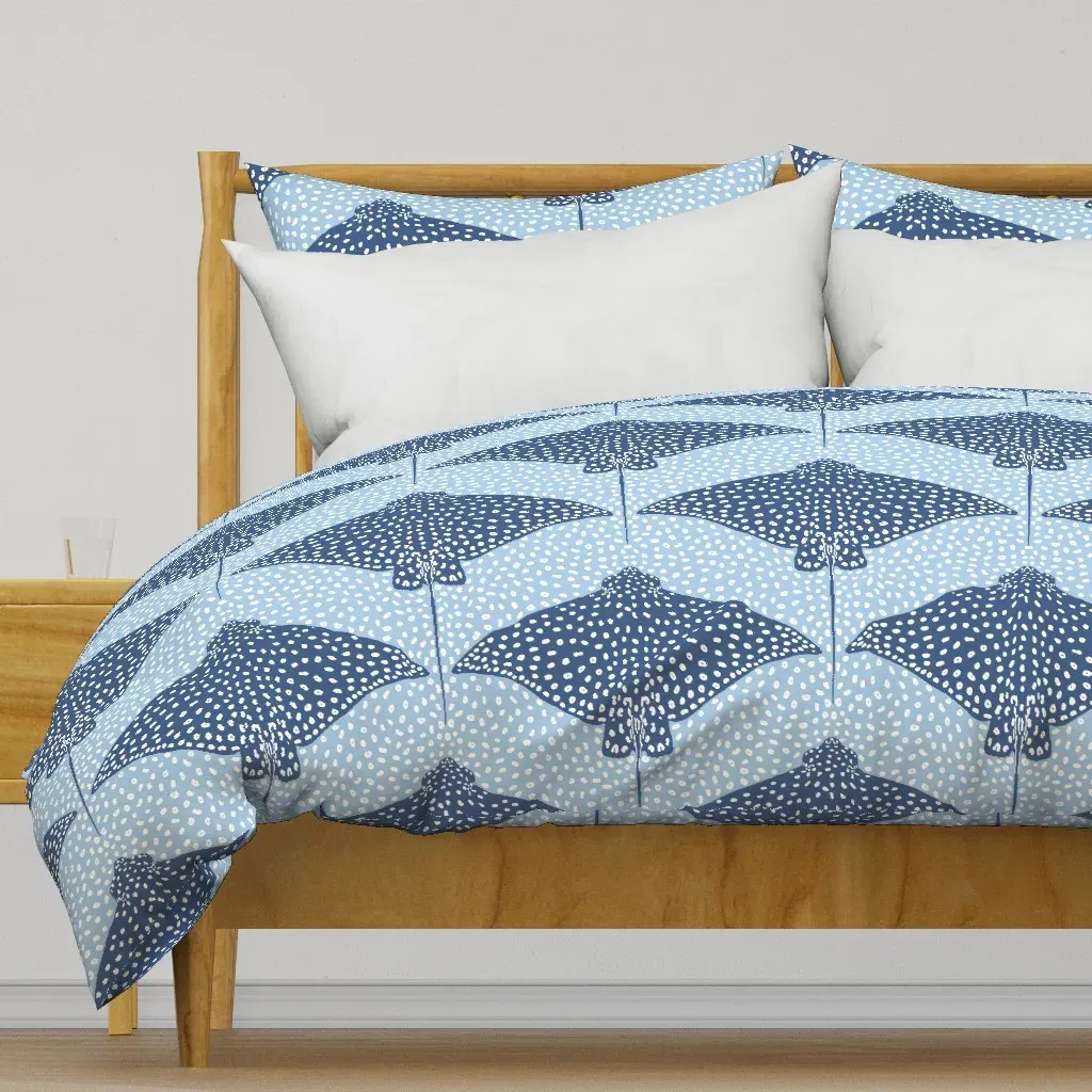 Coastal Batik Spotted Eagle Duvet Cover product