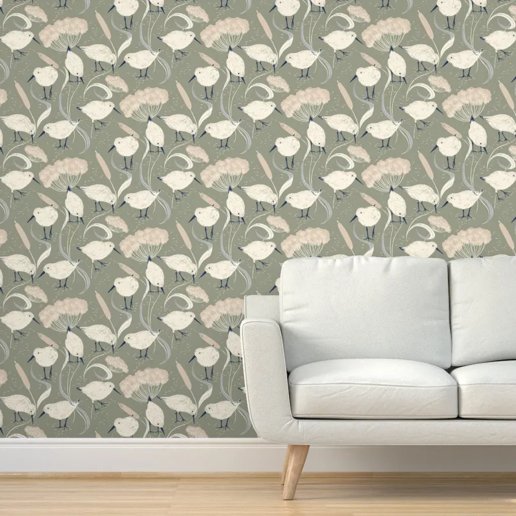 Coastal Chic Peel and Stick Wallpaper - Off-White product