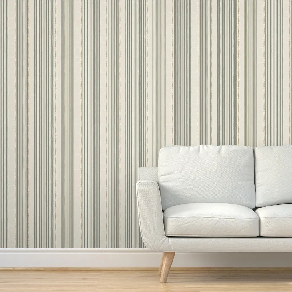 Coastal Ikat Peel and Stick Wallpaper - Khaki product
