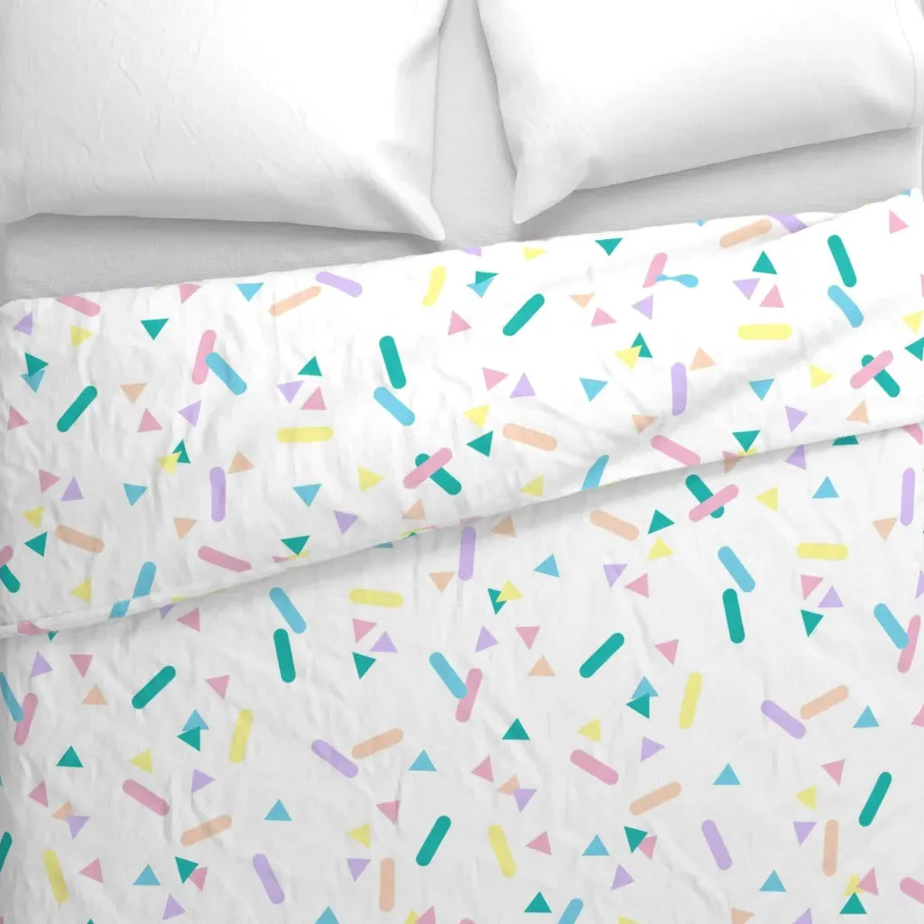 Confetti Duvet Cover - Light Pink alternate view