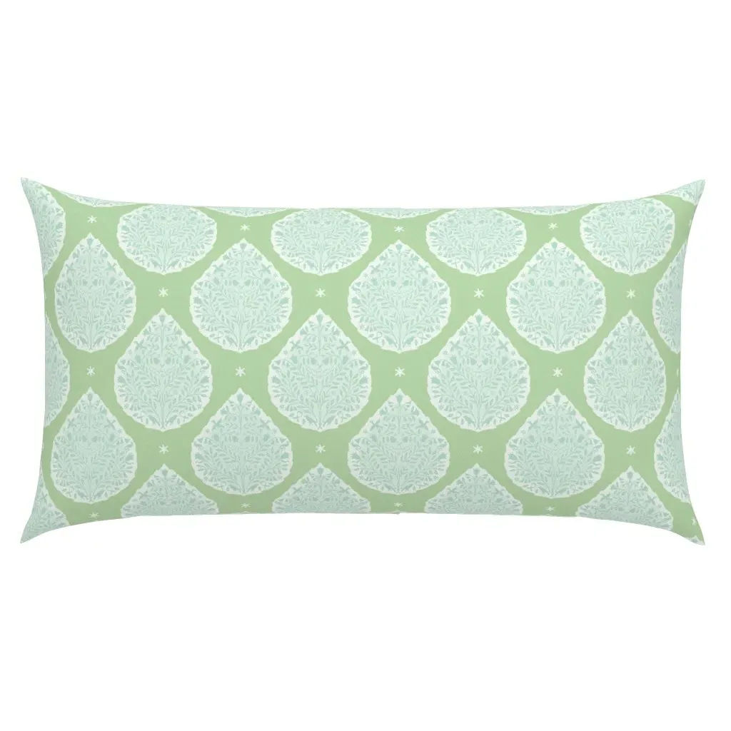 Conway Green Paisley King Pillow Sham - Pale Green product