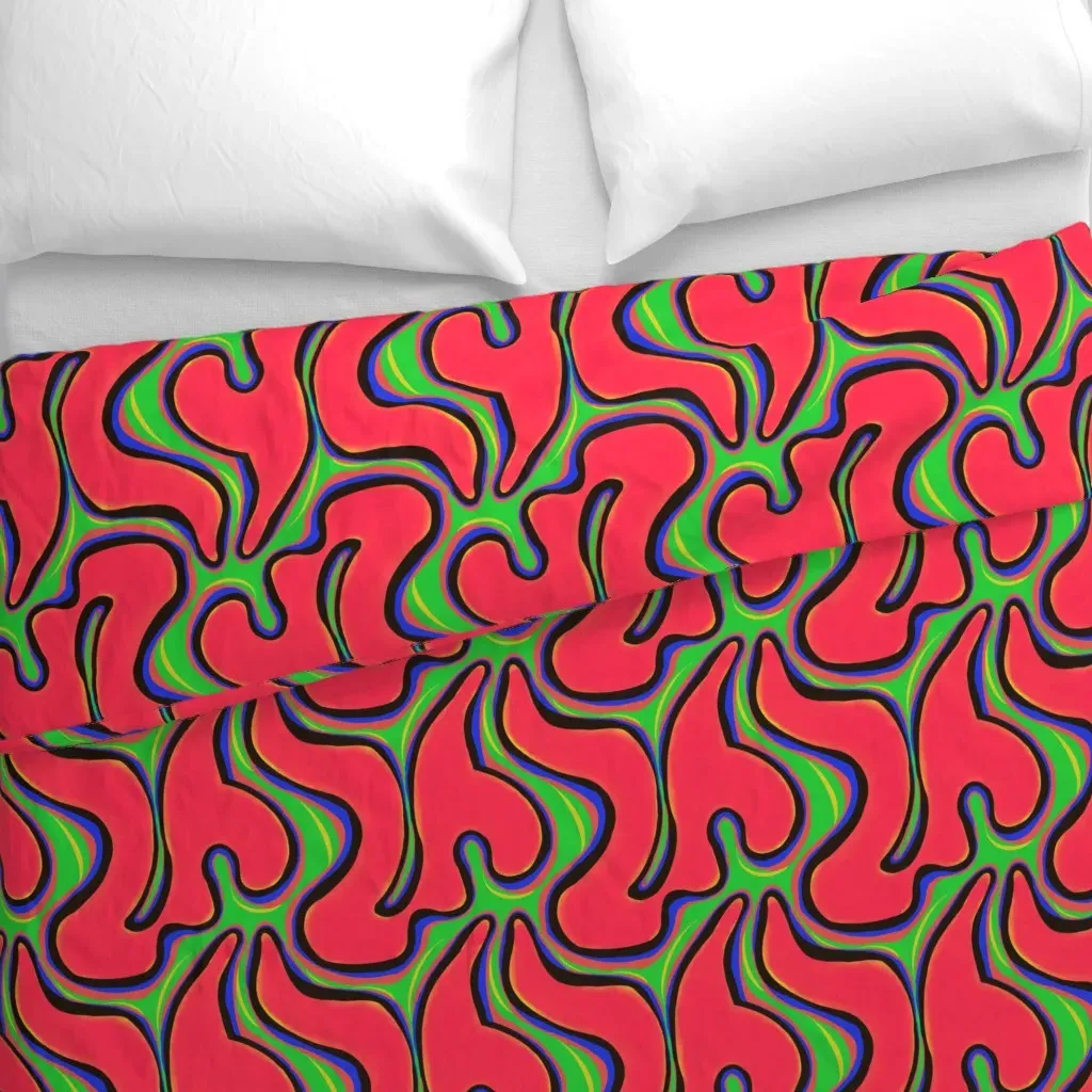 Coral Reef Tropical Fish Duvet Cover alternate view