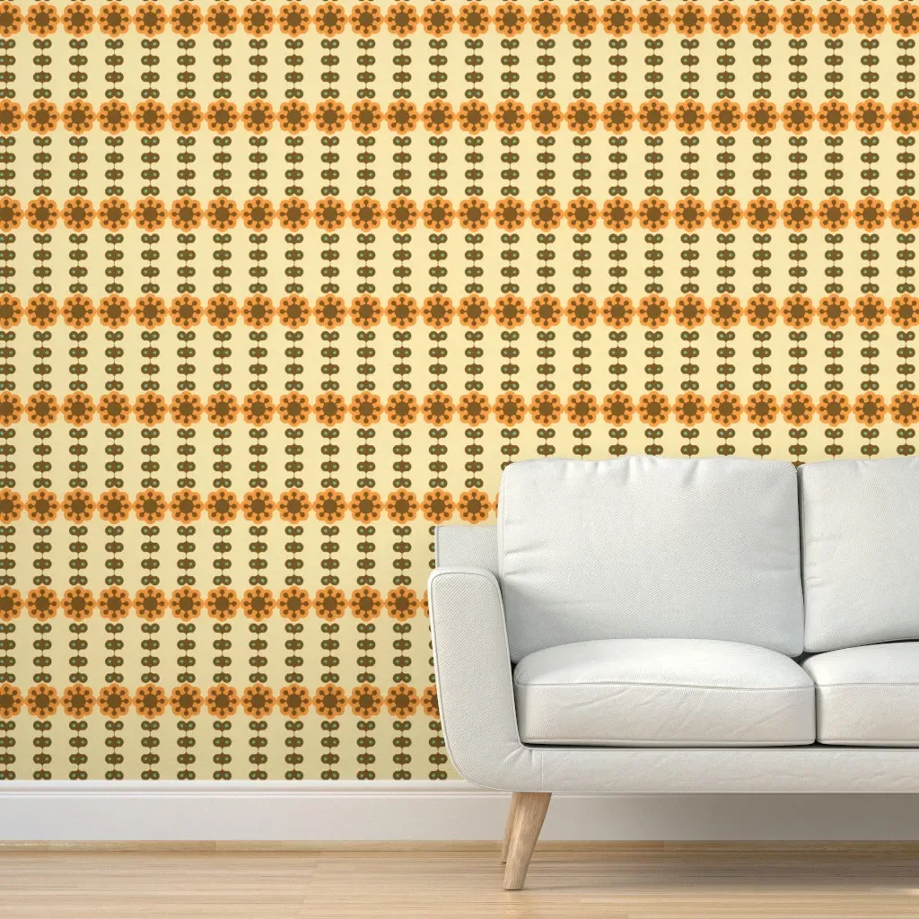 Cosmos Peel and Stick Wallpaper Removable - Brown product