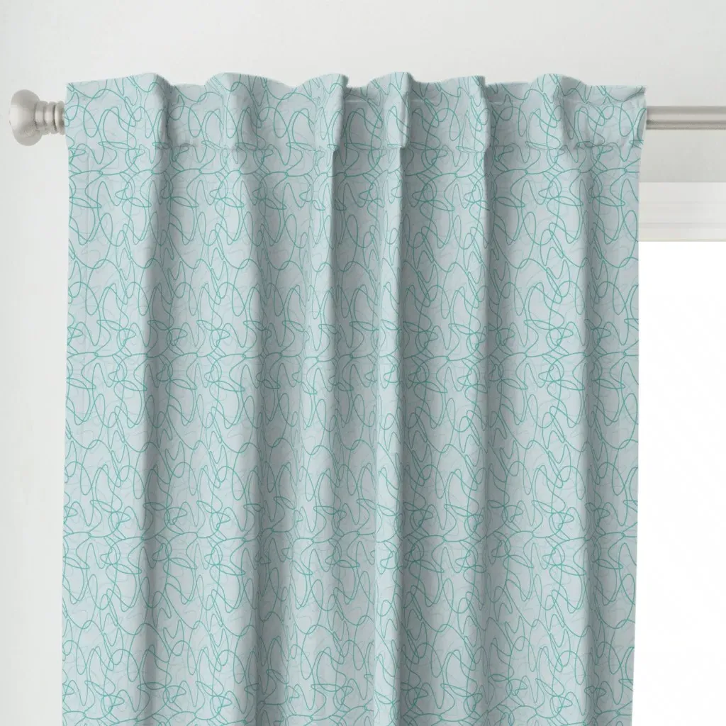 Cotopaxi Curtain Panel - Teal alternate view