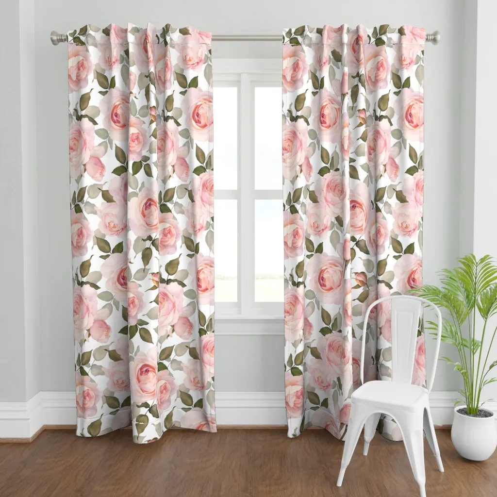 Cottagecore Curtain Panel - Pink product