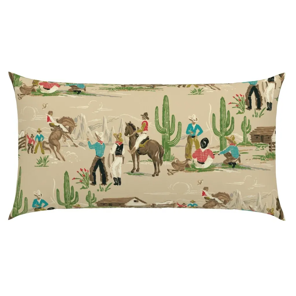 Cowboys Life King Pillow Sham - Beige product