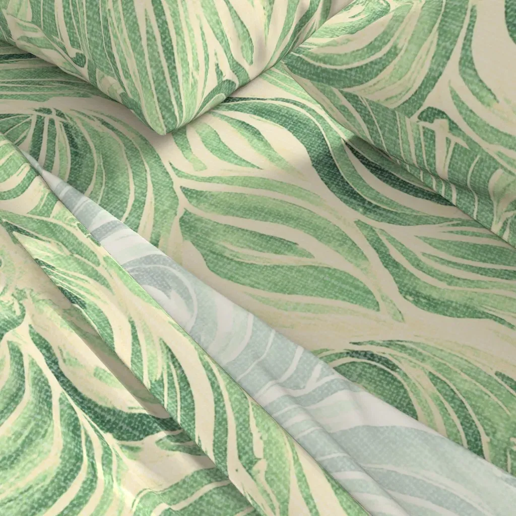 Crashing Waves Queen Sheet Set - Sea Green alternate view