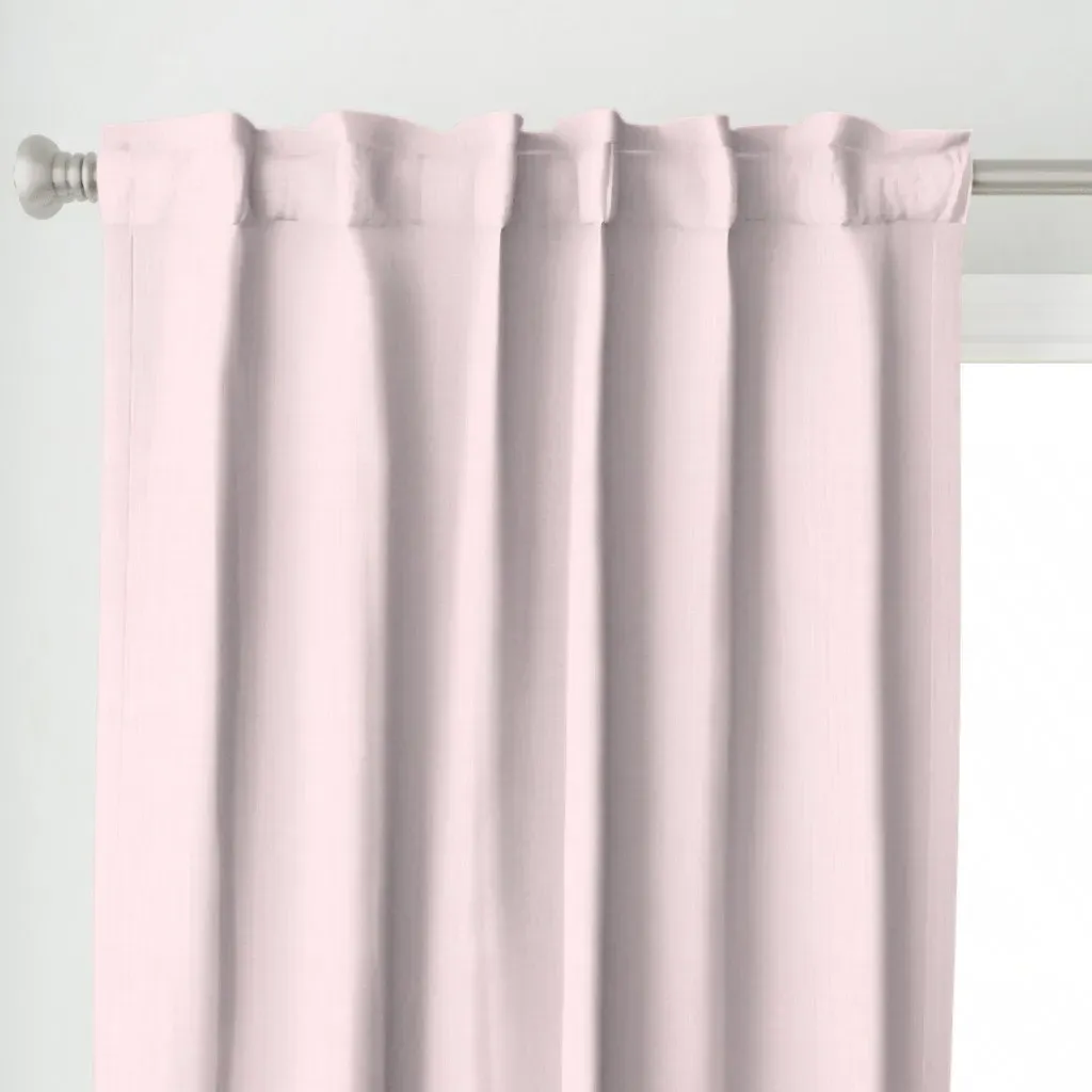 Crosshatch Curtain Panel - Pink alternate view
