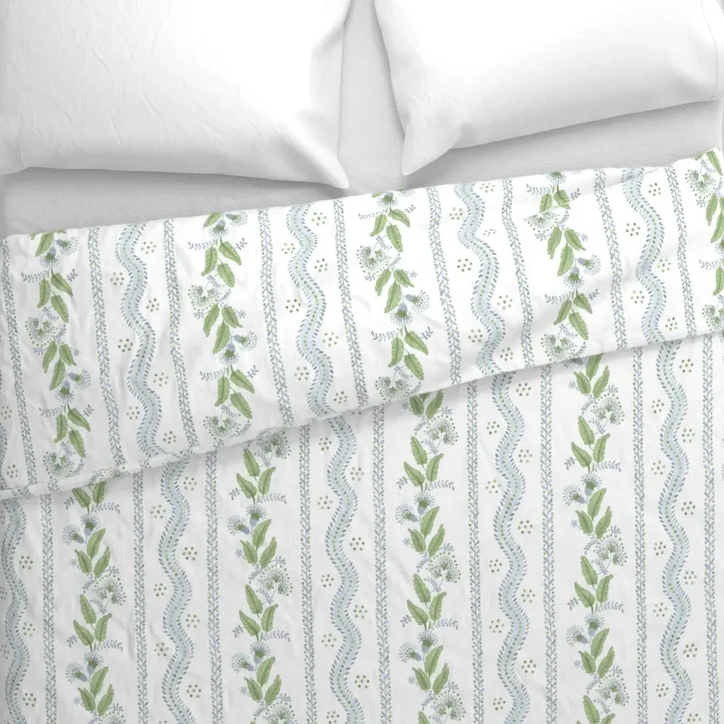 Custom Sized Duvet Cover - Light Blue alternate view