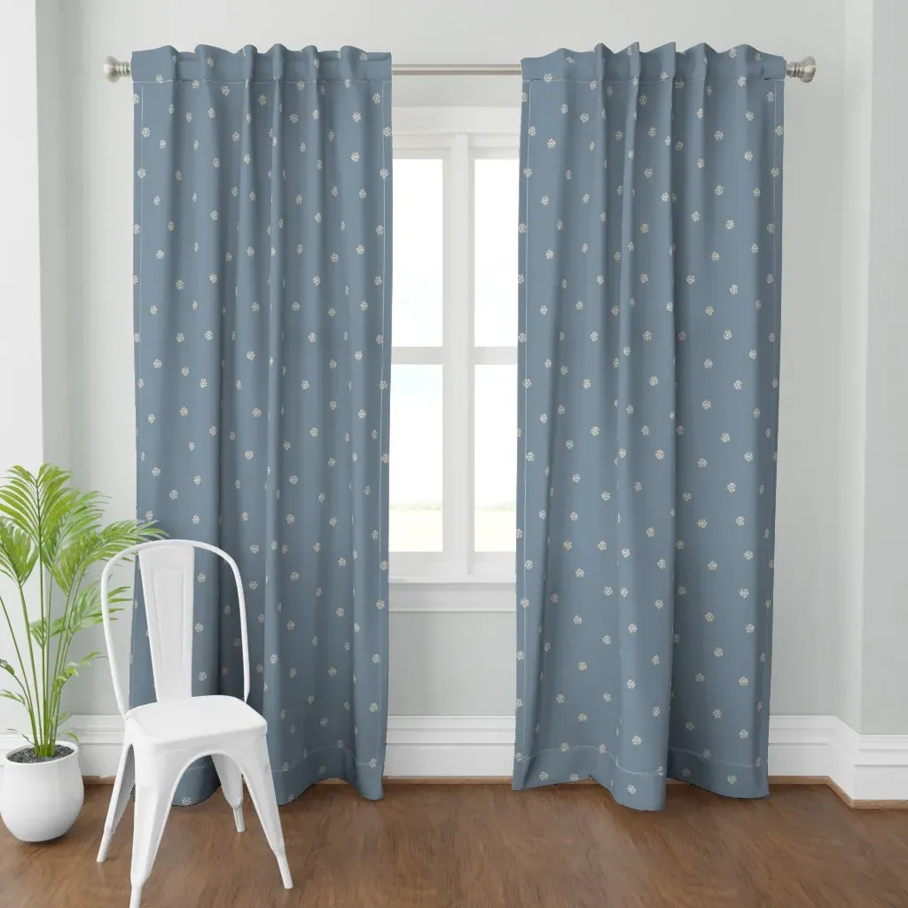 Cute Small Organic Curtain Panel - Off-White product