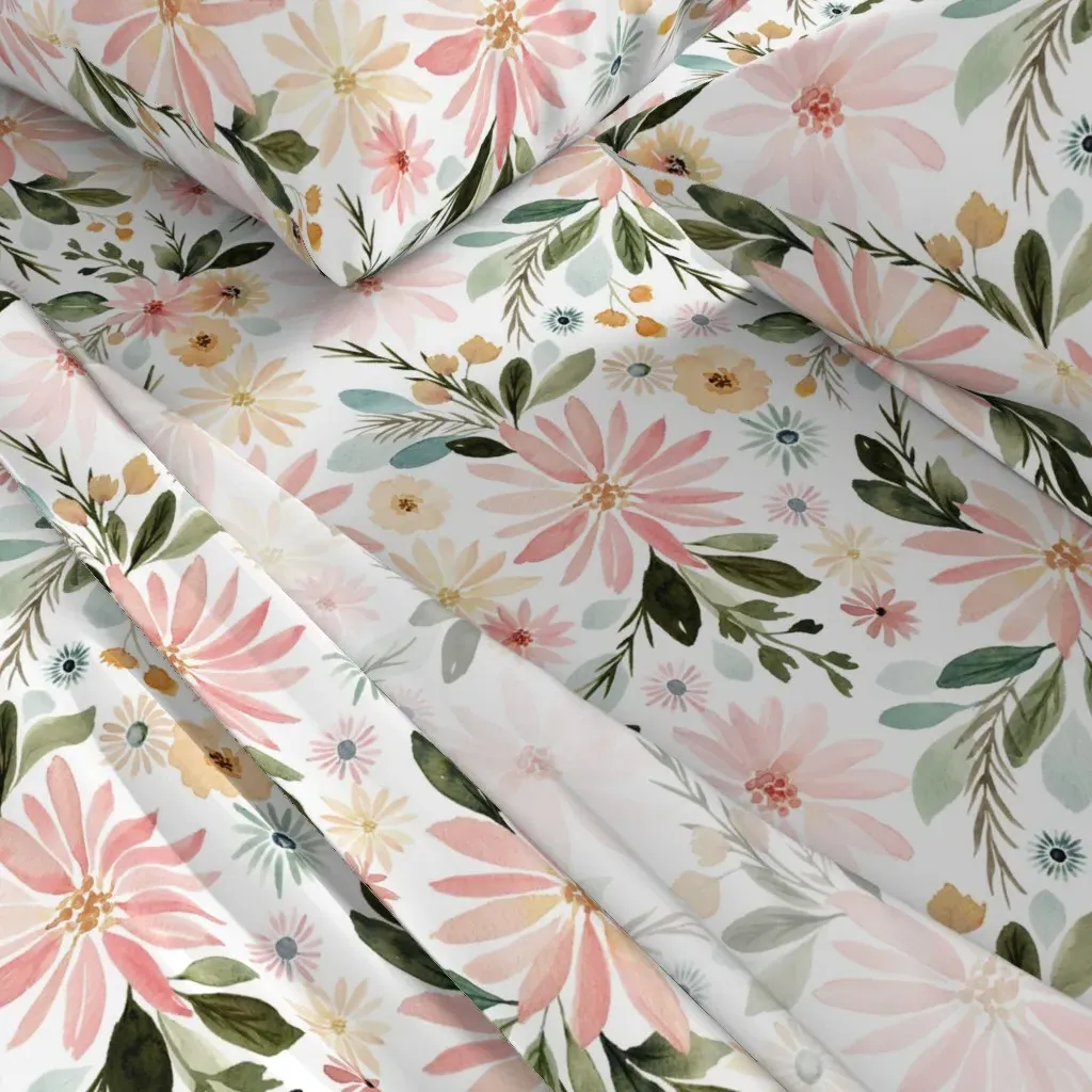 Daisy Garden Queen Sheet Set - Pink alternate view