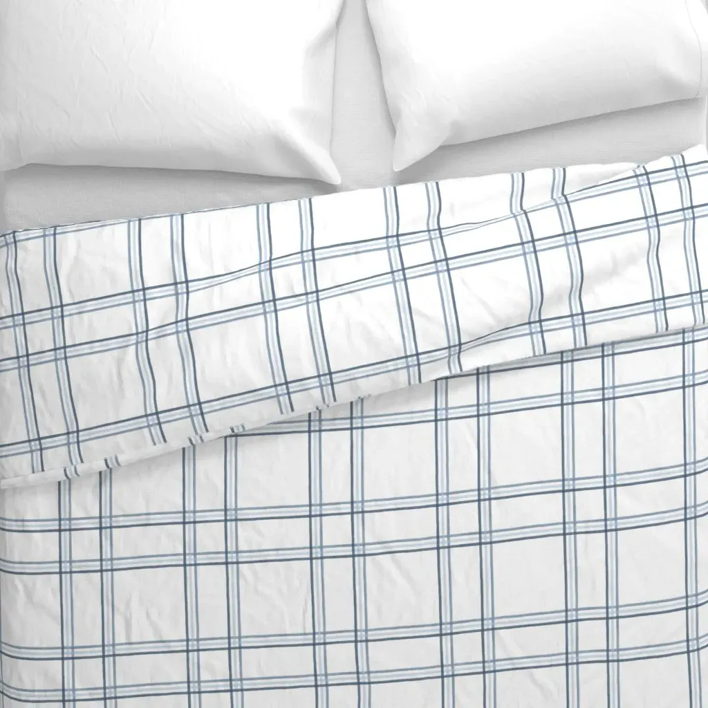 Dana/Judytriple Window Duvet Cover - Blue alternate view