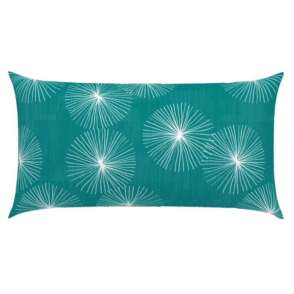 Dandelions M+M Friztin King Pillow Sham - Teal product