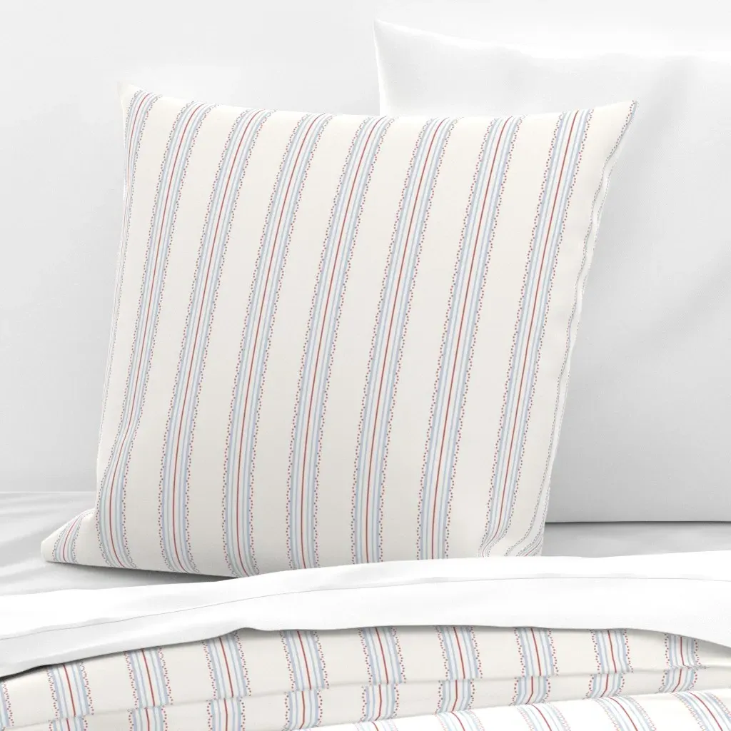 Darcy Stripe Euro Pillow Sham - Blue product