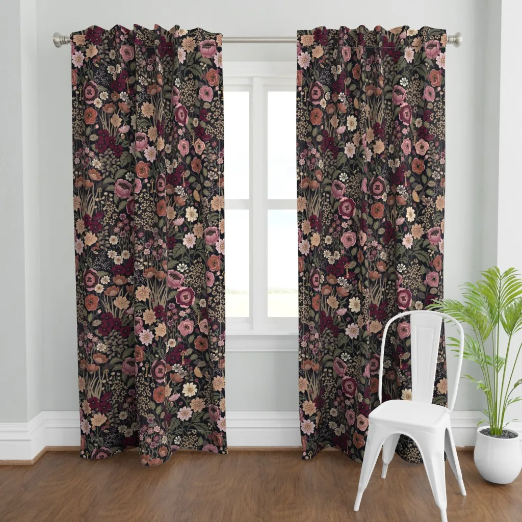 Dark Academia Moody Curtain Panel product