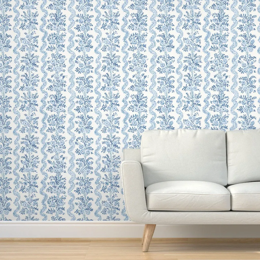 Darling Dashwood Peel and Stick Wallpaper - Navy Blue product