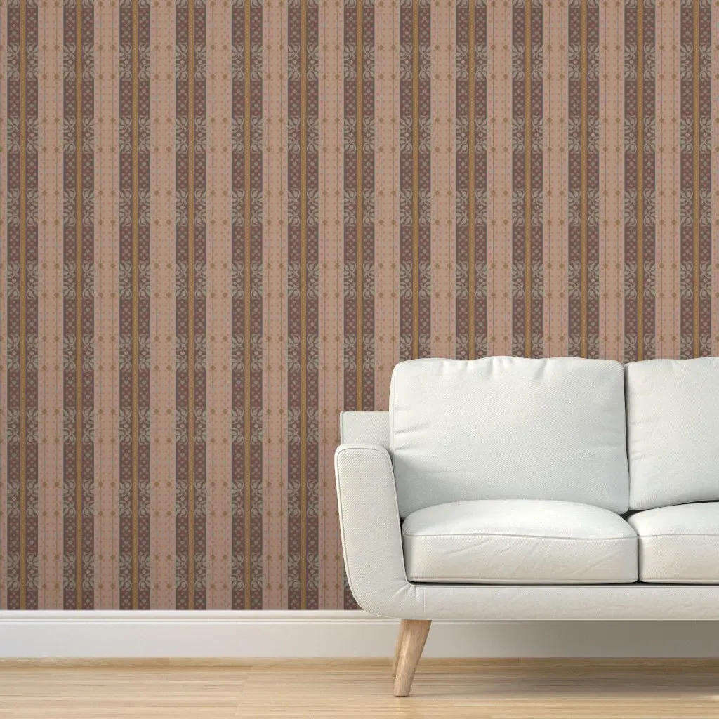 Deco Luxe Peel and Stick Wallpaper - Dusty Rose product