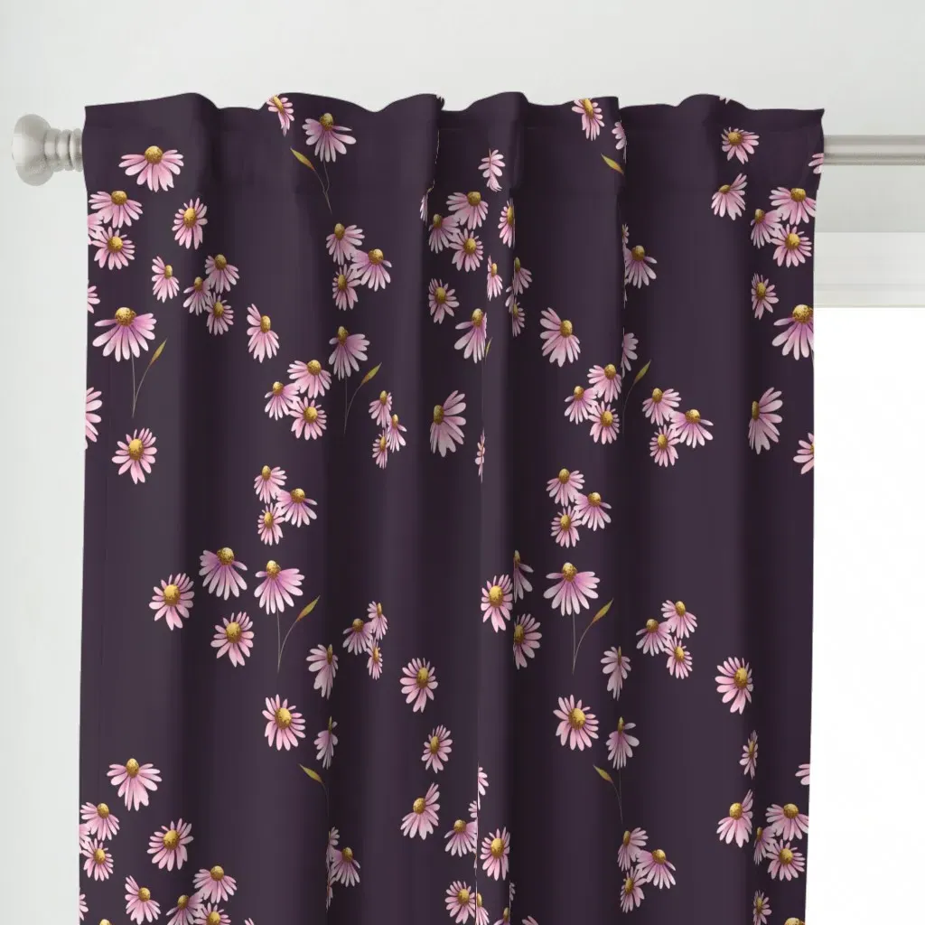 Delicate Curtain Panel - Pink alternate view