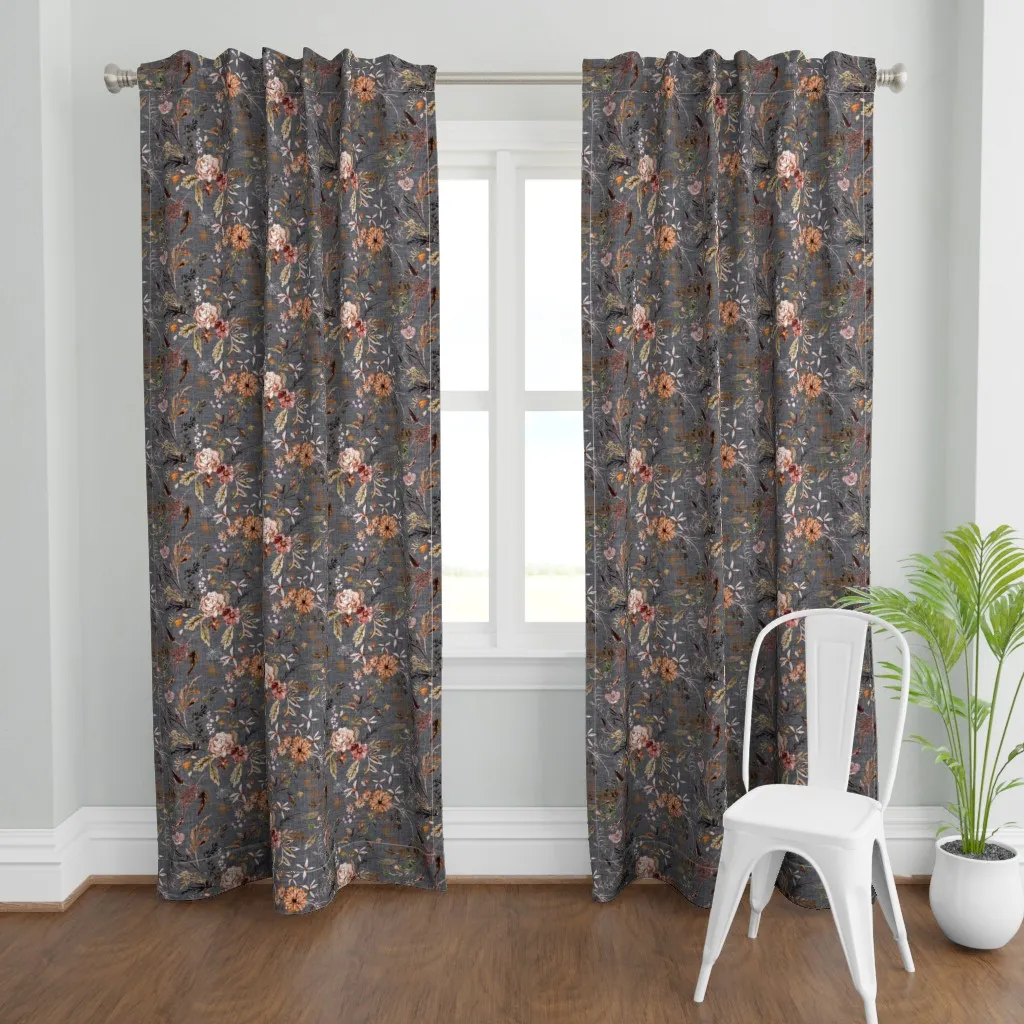 Delilah Large Curtain Panel - Dusty Rose product