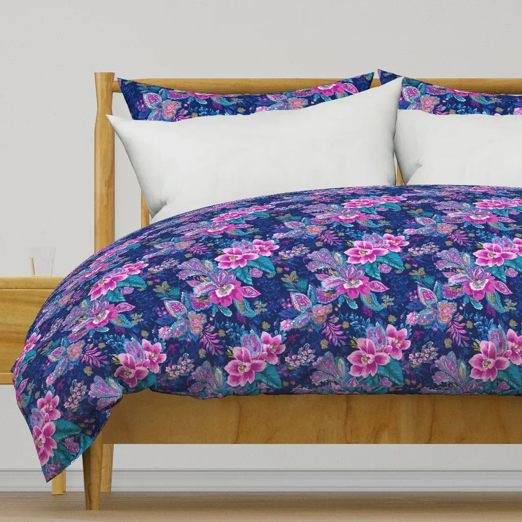 Devina Lily Esme Marigold Duvet Cover - Pink product