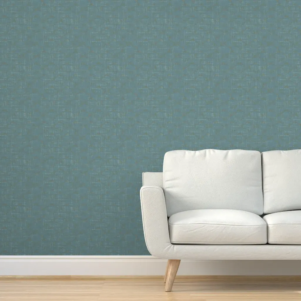 Diamond Grid Crosshatch Peel and Stick Wallpaper - Teal product