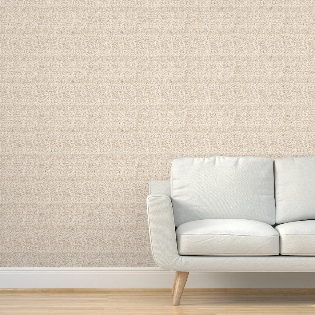 Diamond Shell Peel and Stick Wallpaper - Cream product