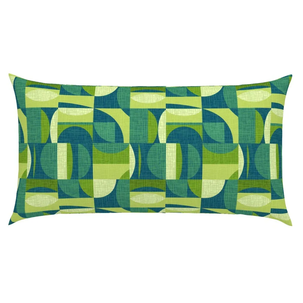 Disco King Pillow Sham - Teal product