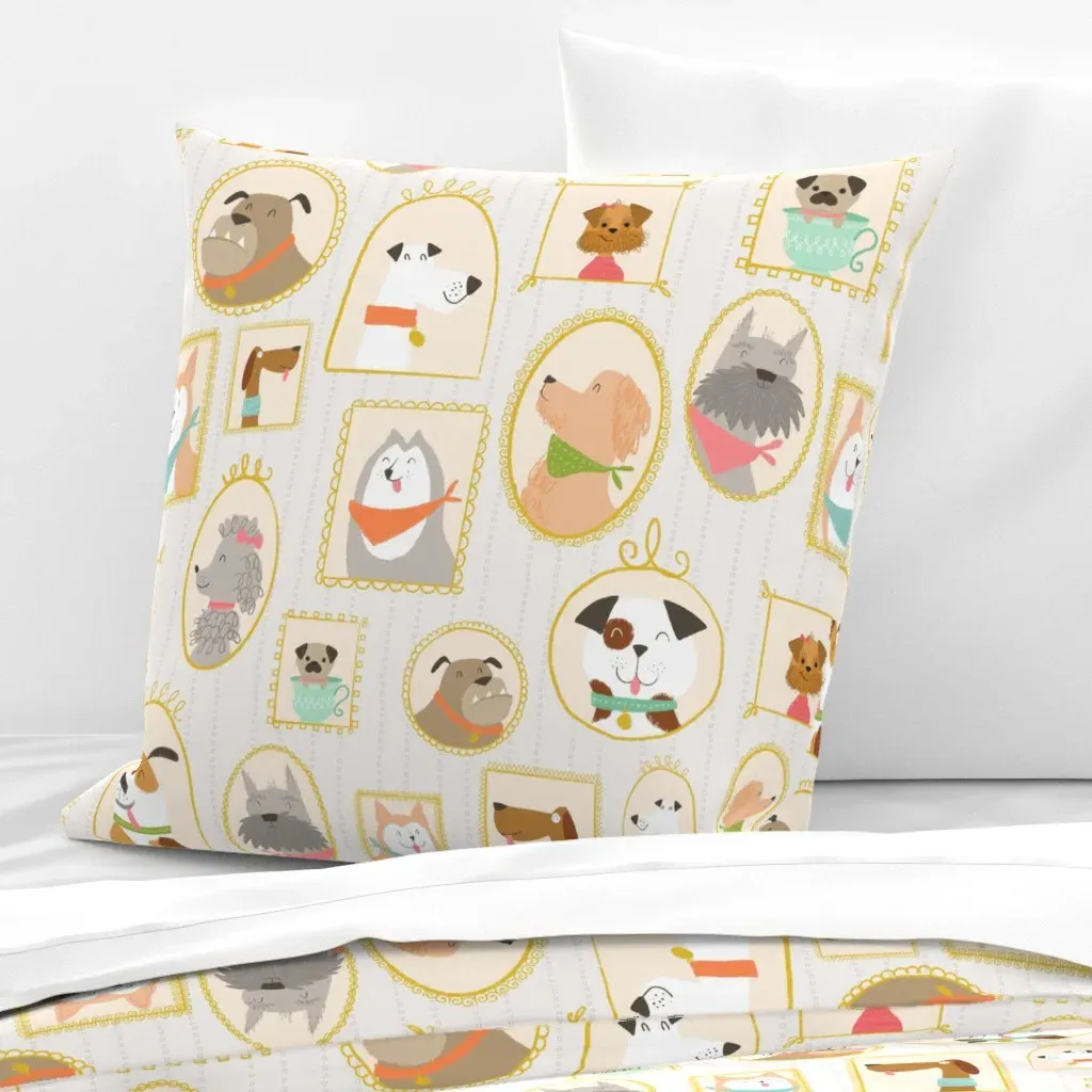 Dog Groomer Veterinarian Euro Pillow Sham - Off-White product