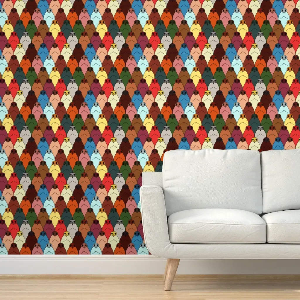 Dog Noses Peel and Stick Wallpaper - Brown product